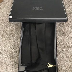 Like new Mia brand black riding boots size 7